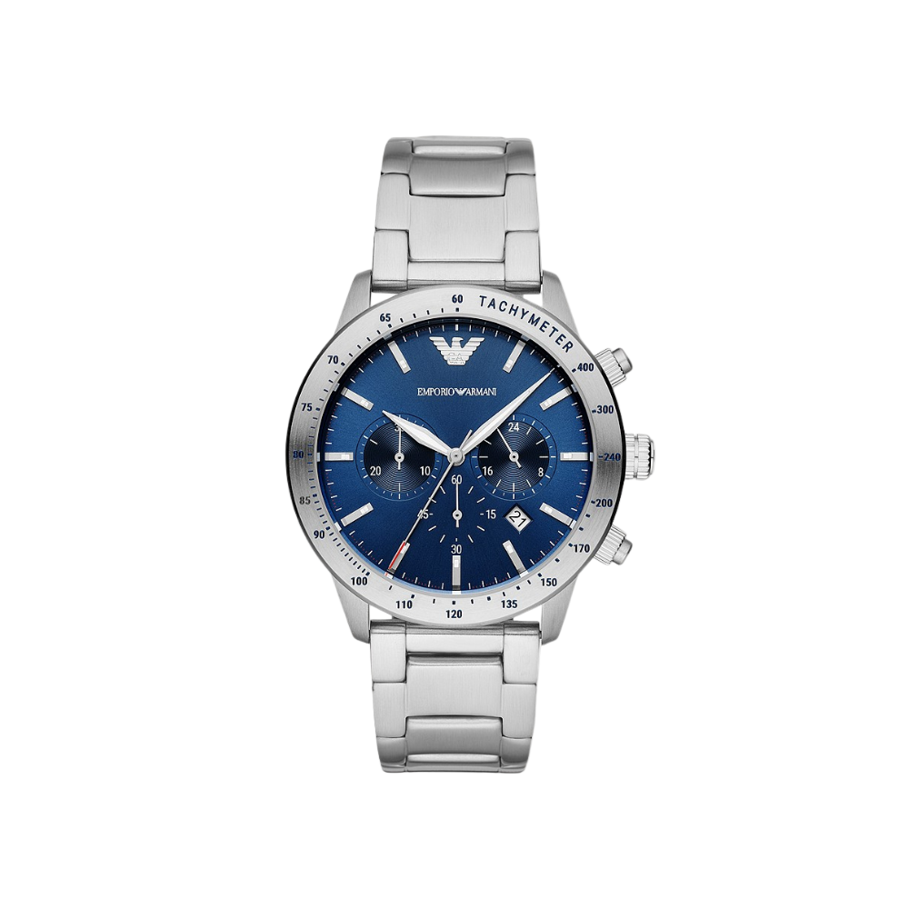 Emporio Armani Blue Dial Chronograph