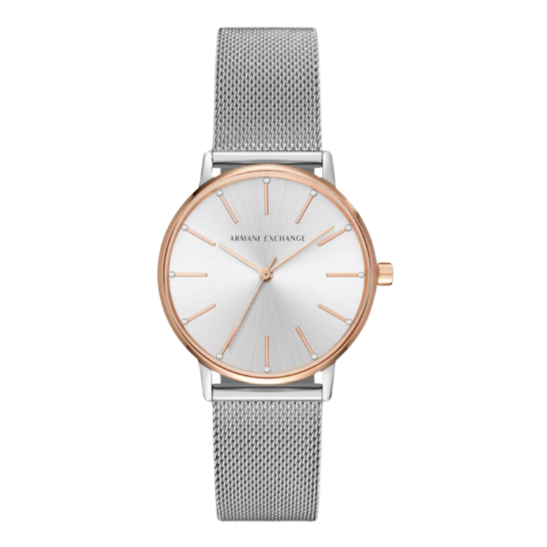 Armani Exchange Lola Mesh Strap Ladies Watch
