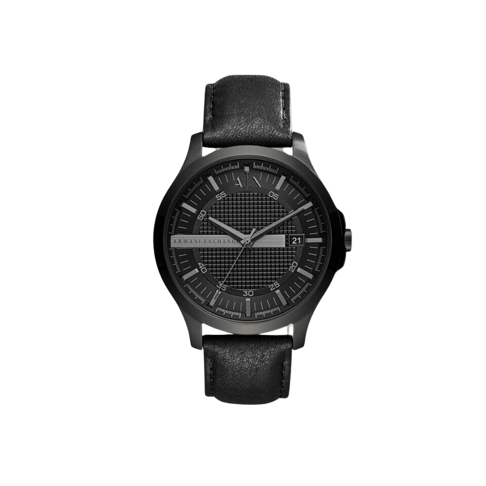 Armani Exchange Hampton Dial Black Mens Watch