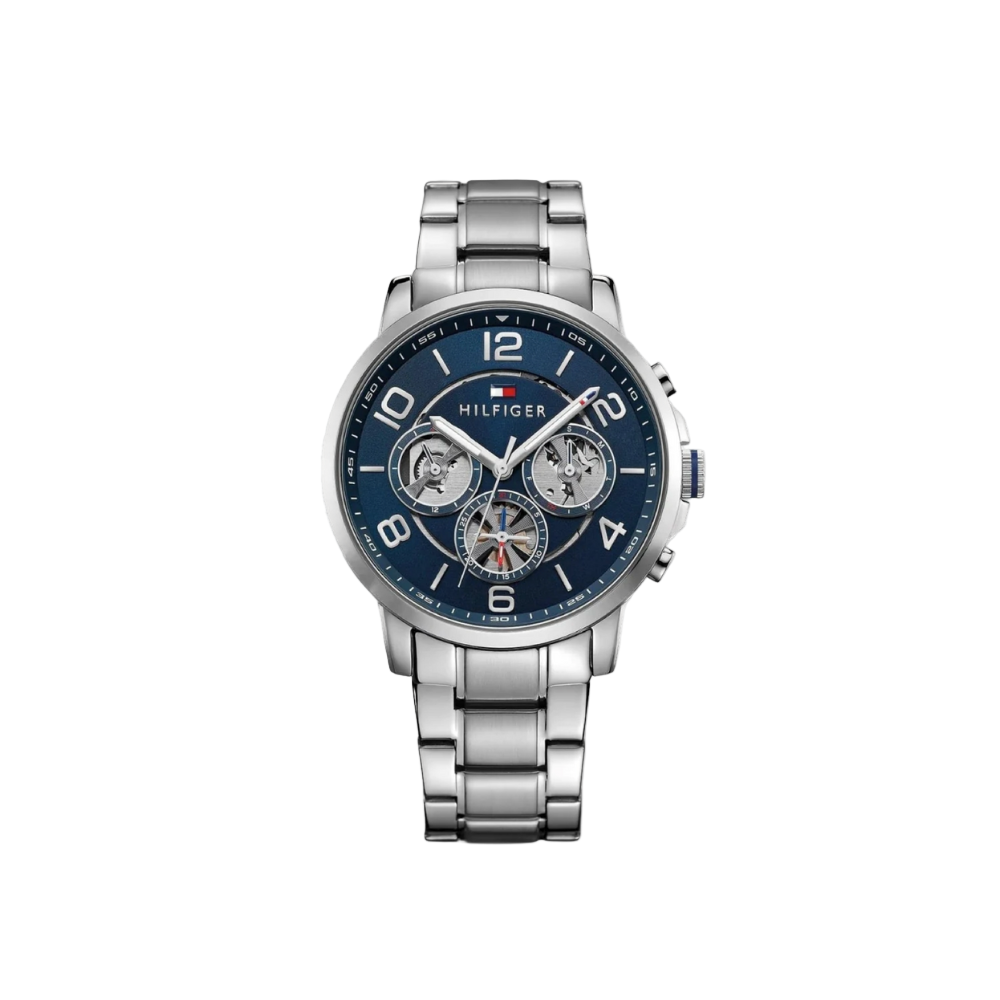 Tommy Hilfiger Blue Rose Gold Men’S Watch