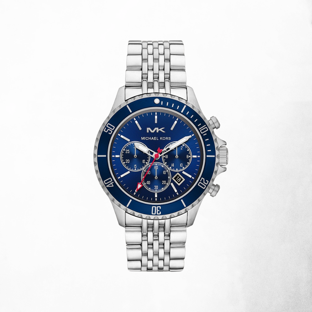 Michael Kors Bayville Chronograph Stainless Steel Watch