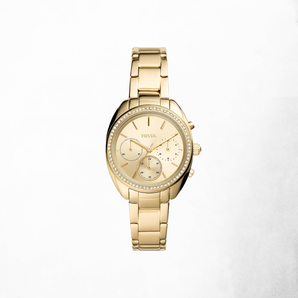 Fossil Vale Chronograph Gold-Tone Stainless Steel Watch
