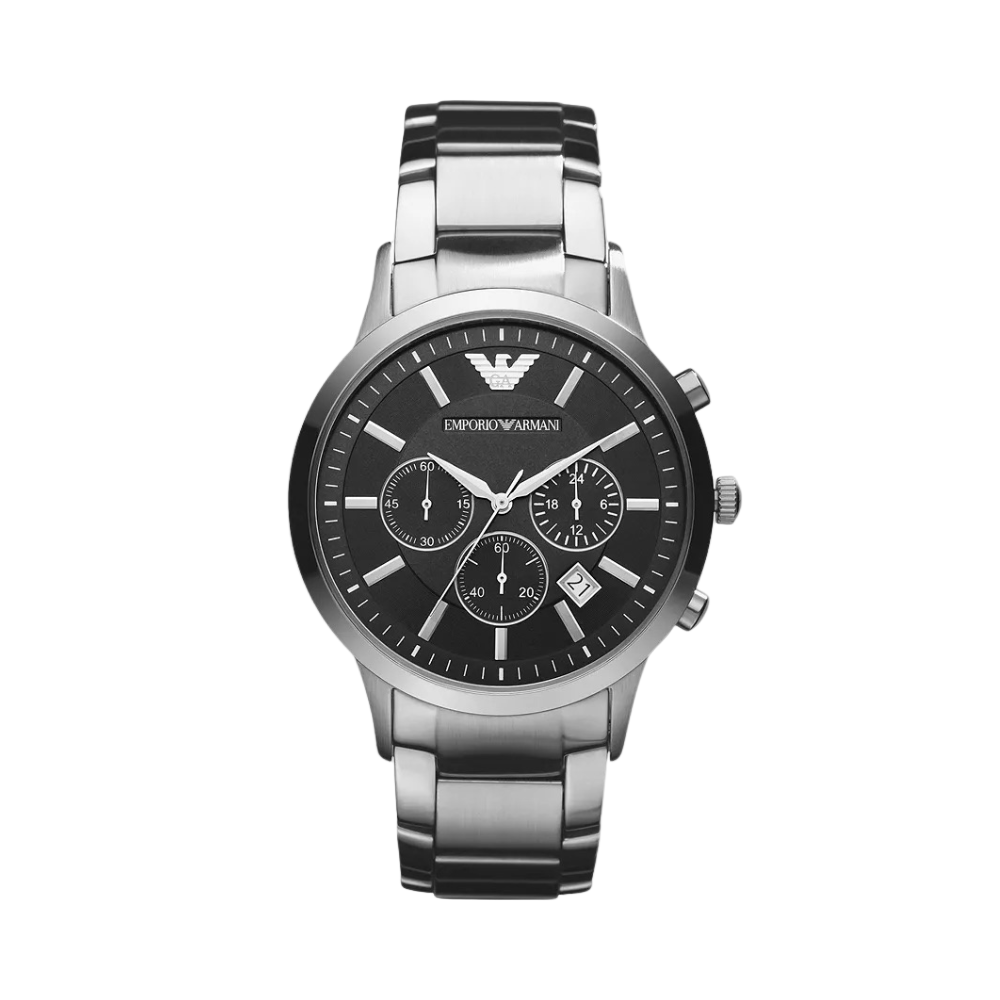 Emporio Armani Men’S Chronograph Steel Watch