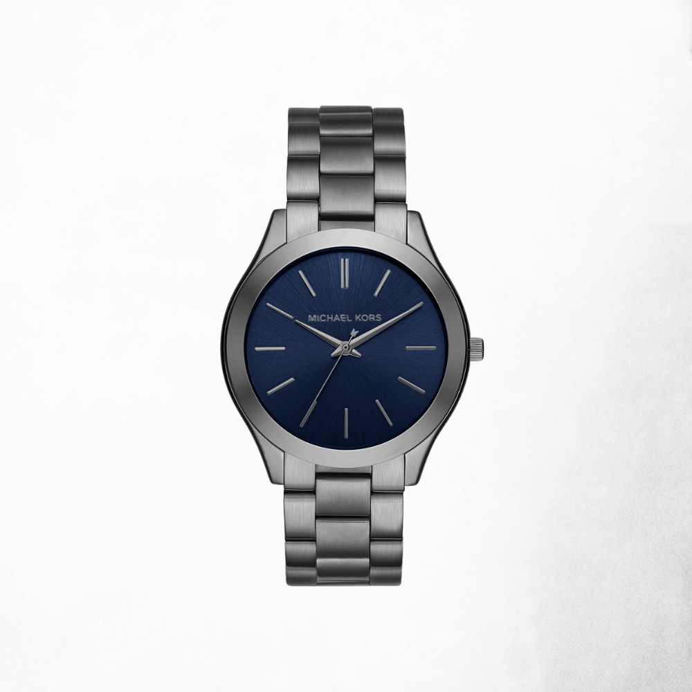 Michael Kors Slim Runway Gunmetal Plated Men'S Watch