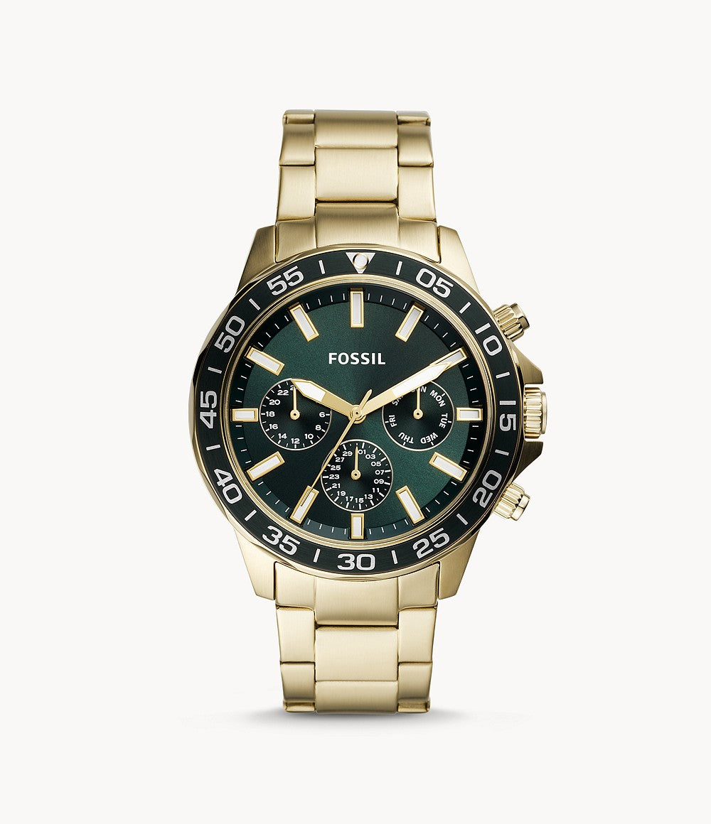 Fossil Bannon Multifunction Gold-Tone Stainless Steel Watch