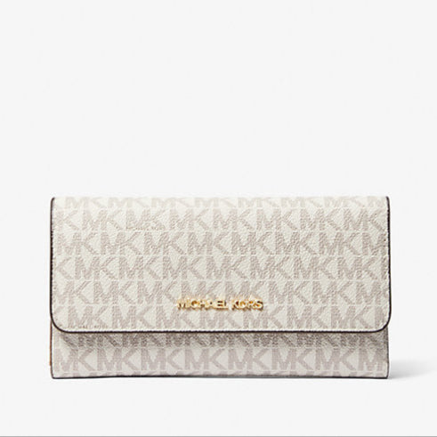 Jet Set Large Logo Trifold Wallet