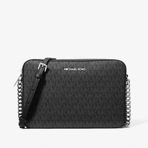Jet Set Large Logo Crossbody Bag