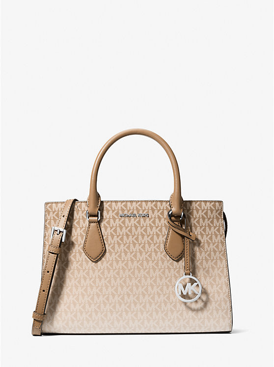 MK Sheila Medium Ombre Signature Logo Satchel Bag