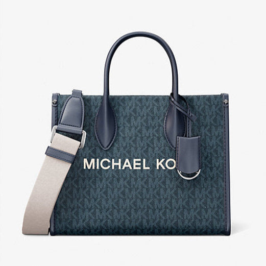 MK Mirelle Small Signature Logo Crossbody Bag