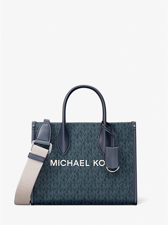 MK Mirelle Small Signature Logo Crossbody Bag