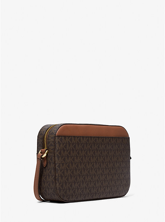 Jet Set Travel Medium Logo Dome Crossbody Bag