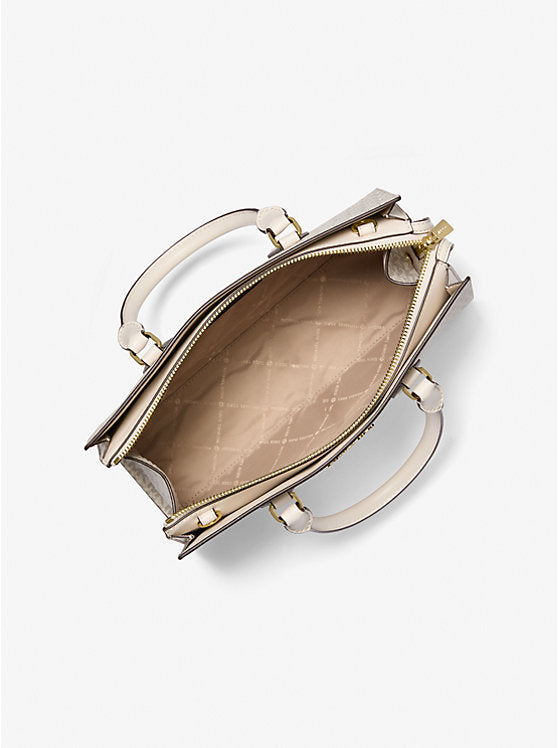 MK Sheila Medium Logo Satchel
