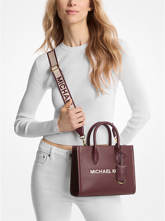 Mk Mirella Small Pebbled Leather Crossbody Bag