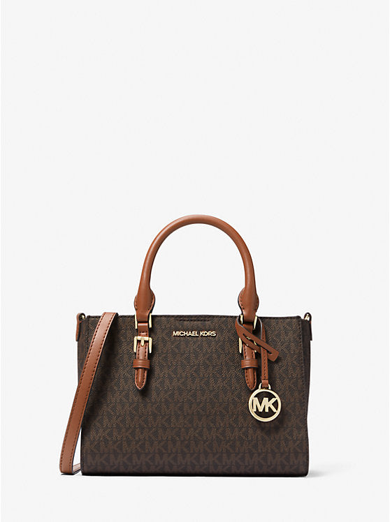 Charlotte Small 2-In-1 Logo Satchel
