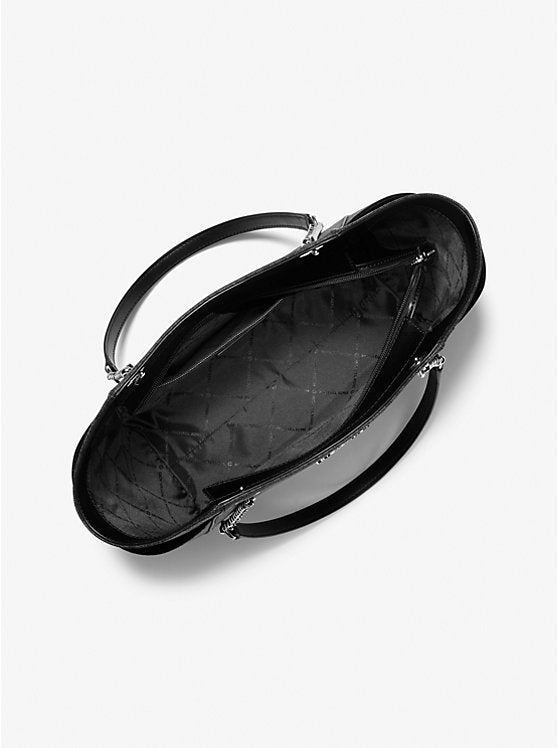 Mk Jet Set Large Large Signature Logo Shoulder Bag