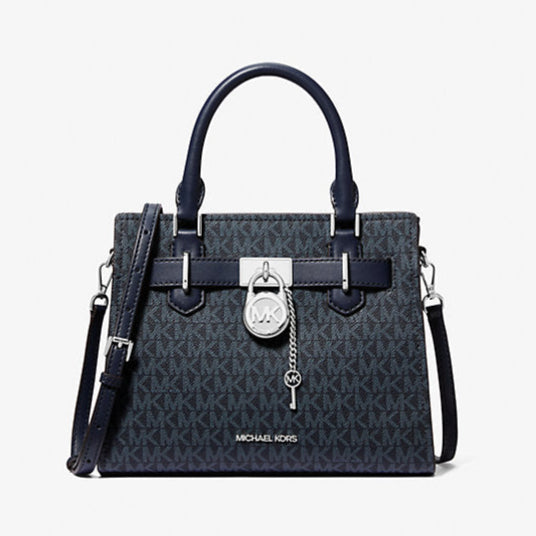 MK Hamilton Small Signature Logo Satchel