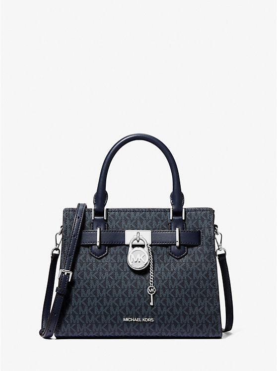MK Hamilton Small Signature Logo Satchel
