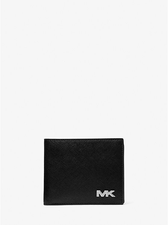 Rivingston Leather Billfold Wallet With Coin Pouch