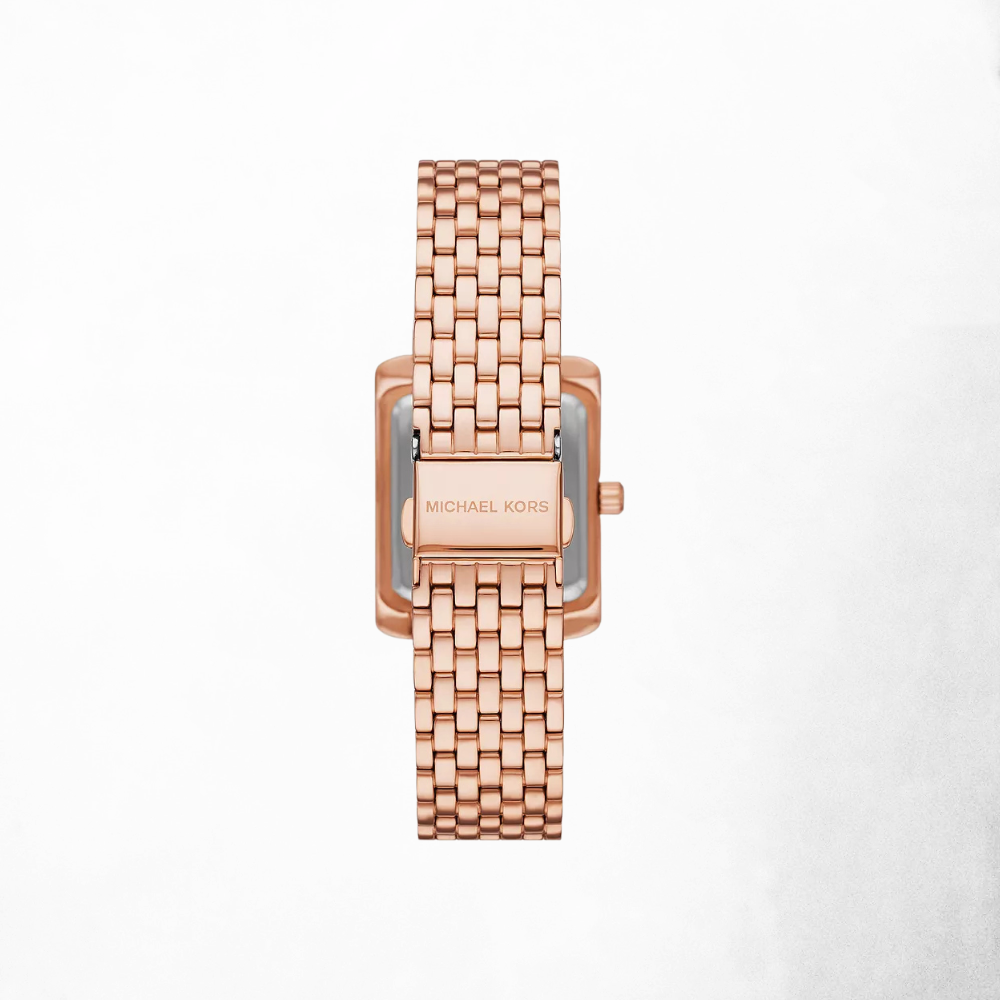 Michael Kors Emery Three Hand Rose Gold Watch