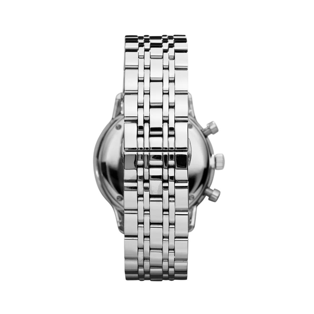 Emporio Armani Mens Chronograph Steel Watch