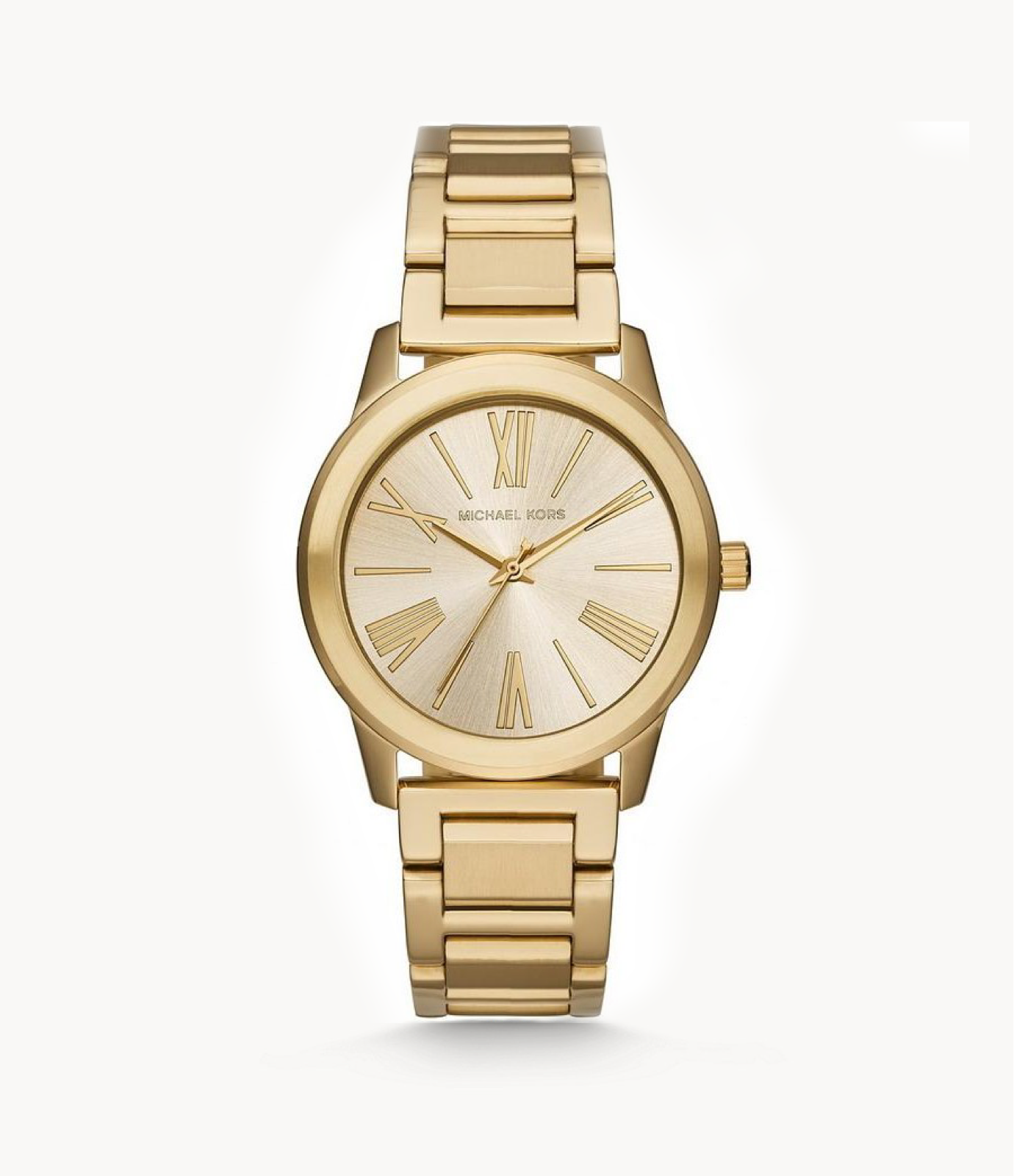 Michael Kors Hartman Gold Tone Watch