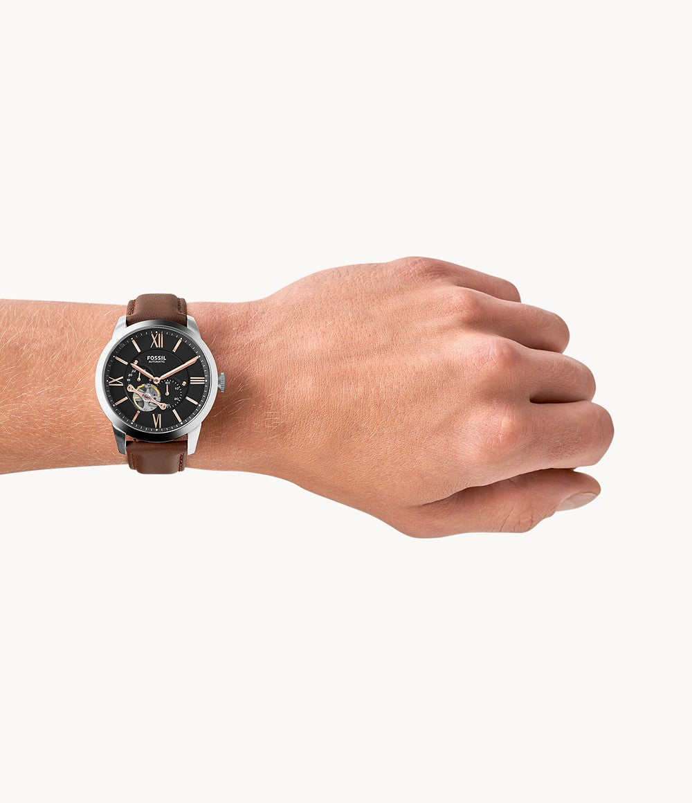 Fossil Townsman Automatic Leather Watch