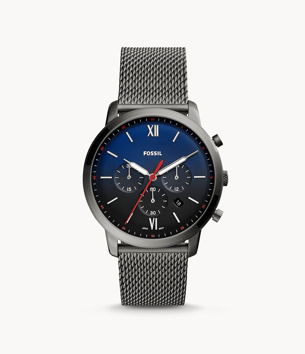 Fossil Neutra Chronograph Mesh Strap Watch