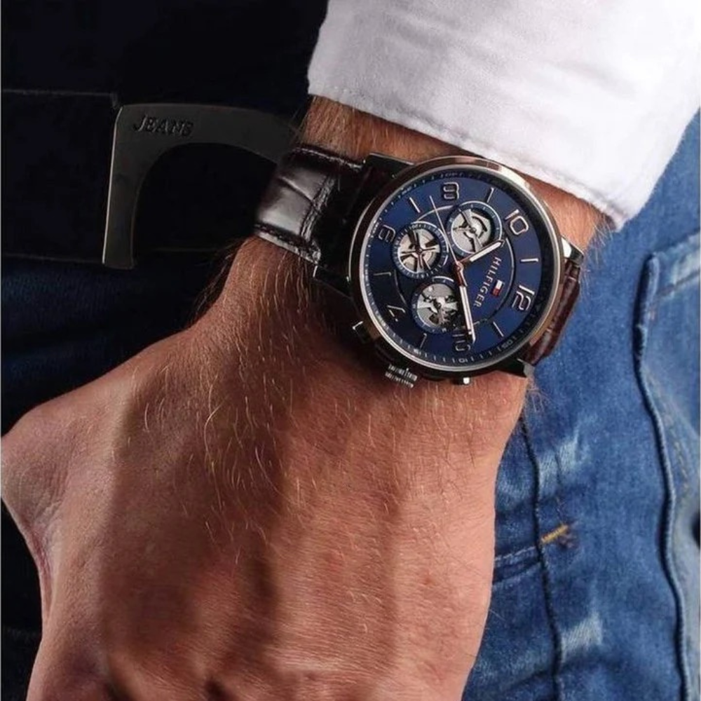 Tommy Hilfiger Keagan Black Leather