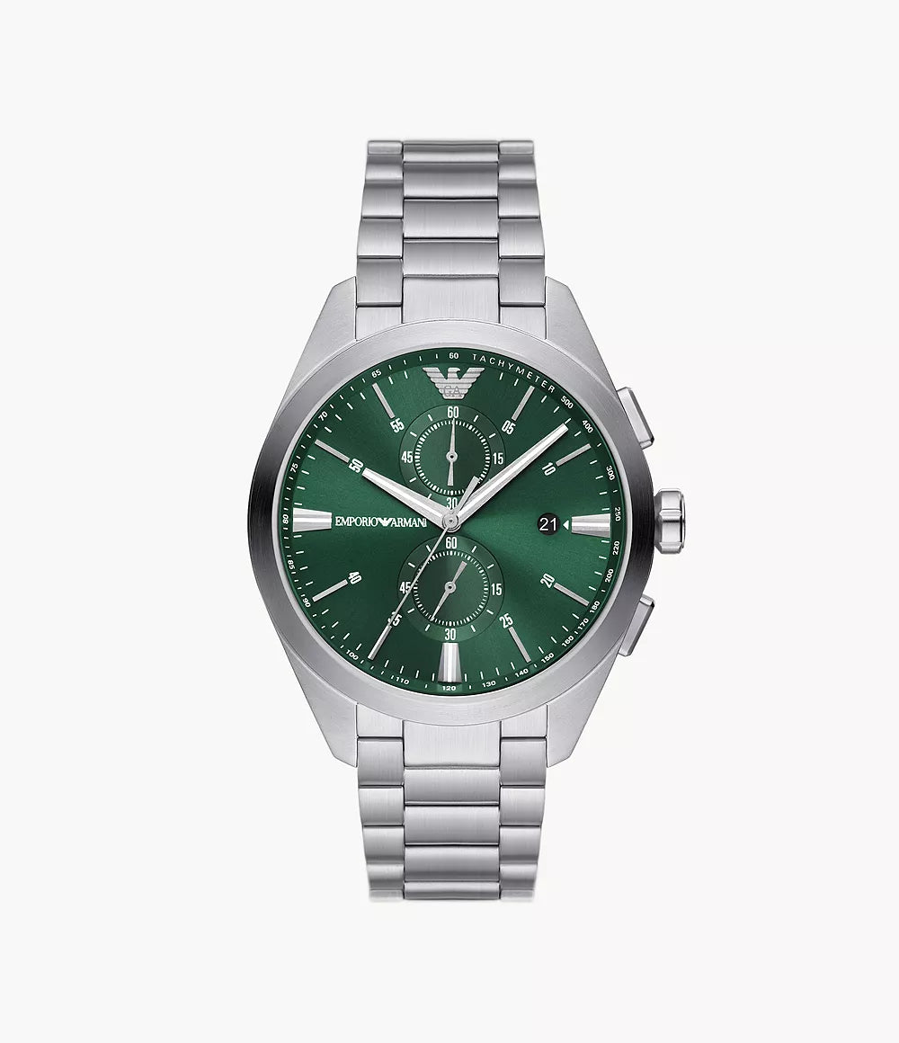 Emporio Armani Chronograph Stainless Steel Watch