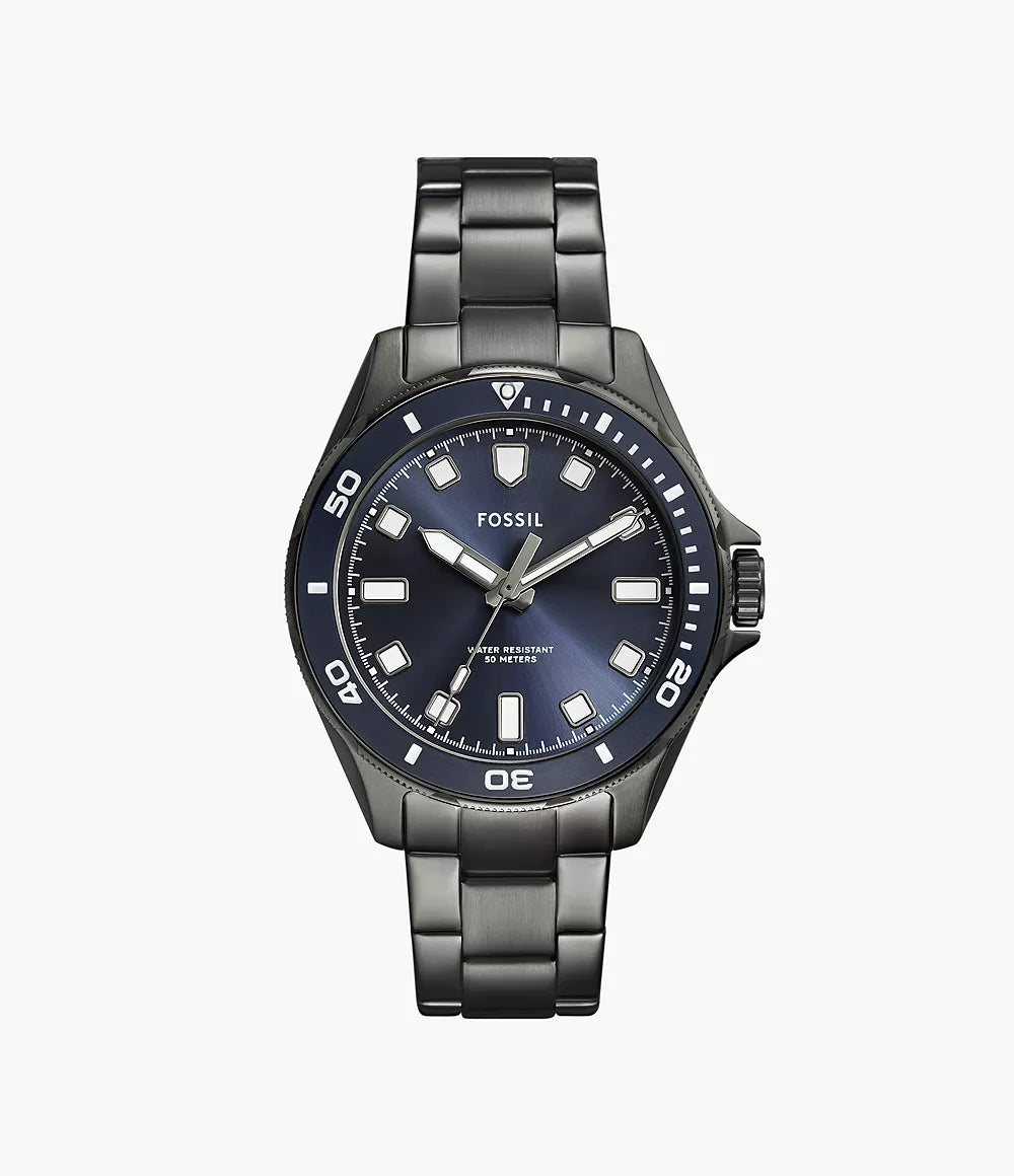 Dalton Three-Hand Stainless Steel Watch