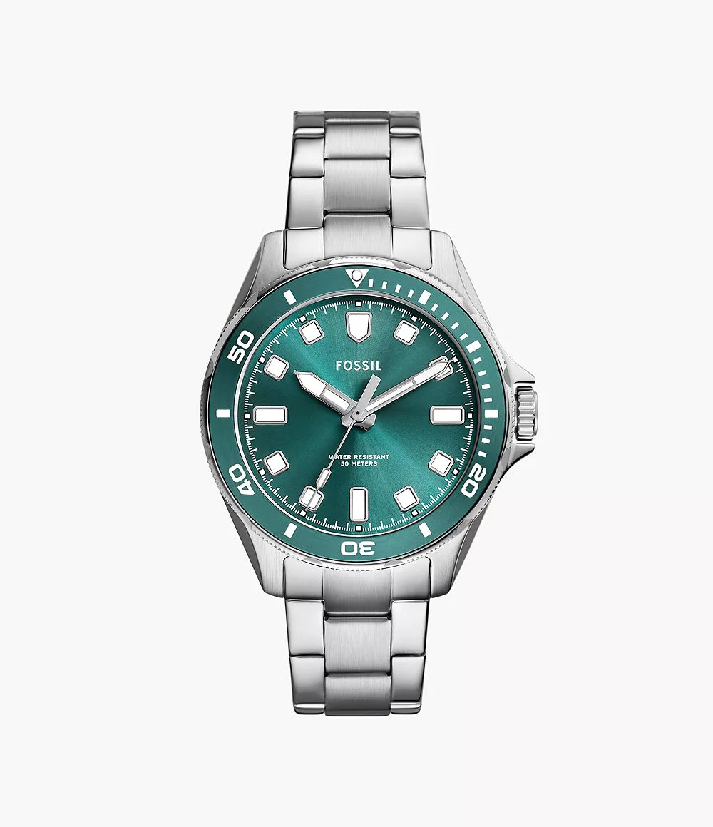 Dalton Three-Hand Stainless Steel Watch