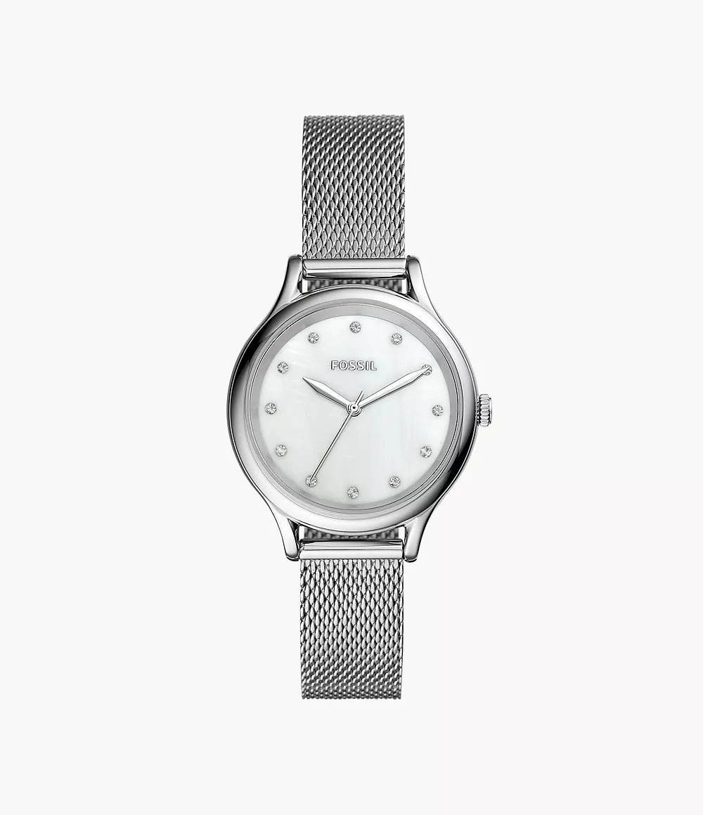Laney Three-Hand Stainless Steel Watch