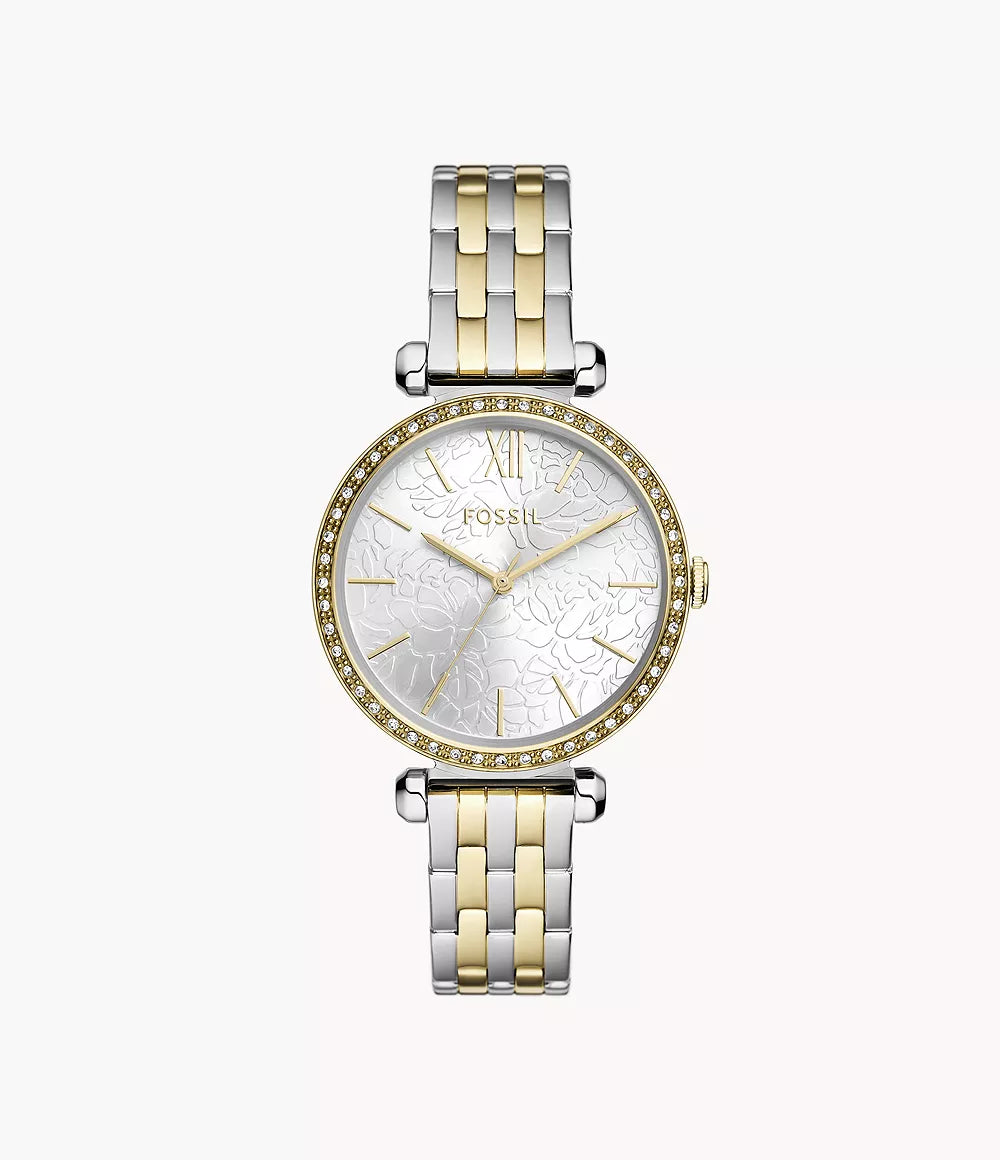 Tillie Three-Hand Two-Tone Stainless Steel Watch