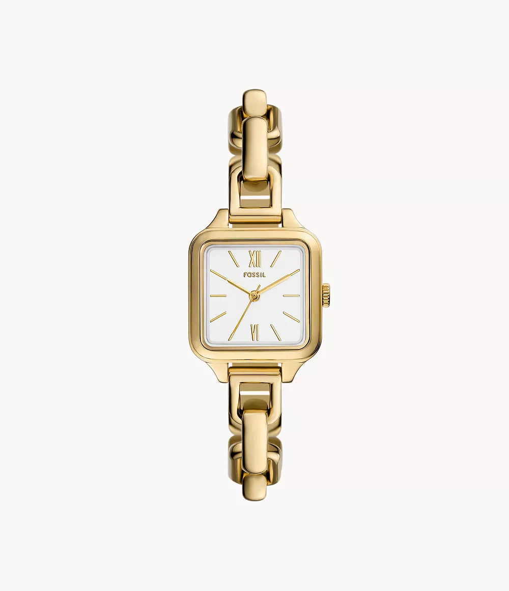Colleen Three-hand Gold-tone Stainless Steel Watch