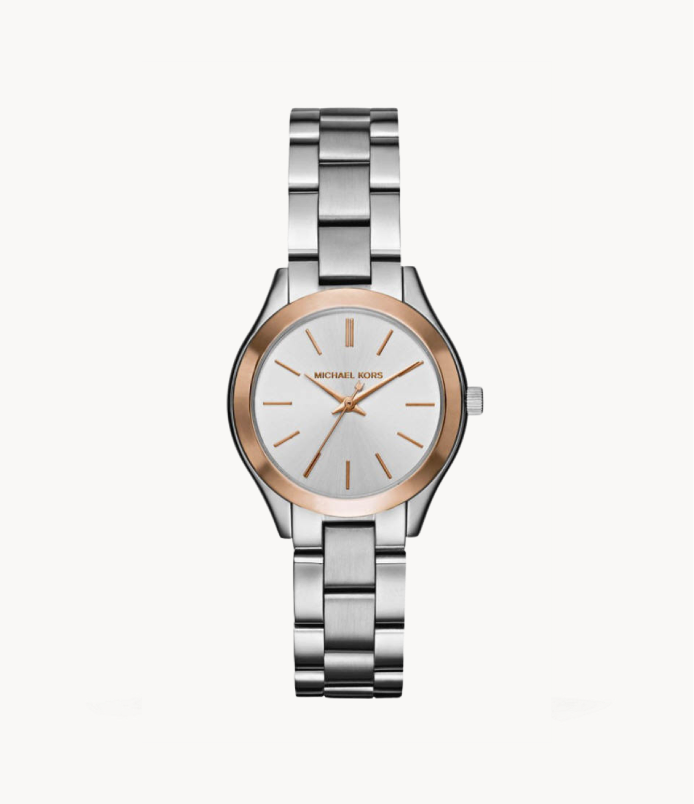 Michael Kors Mini Slim Runway Two Tone Watch