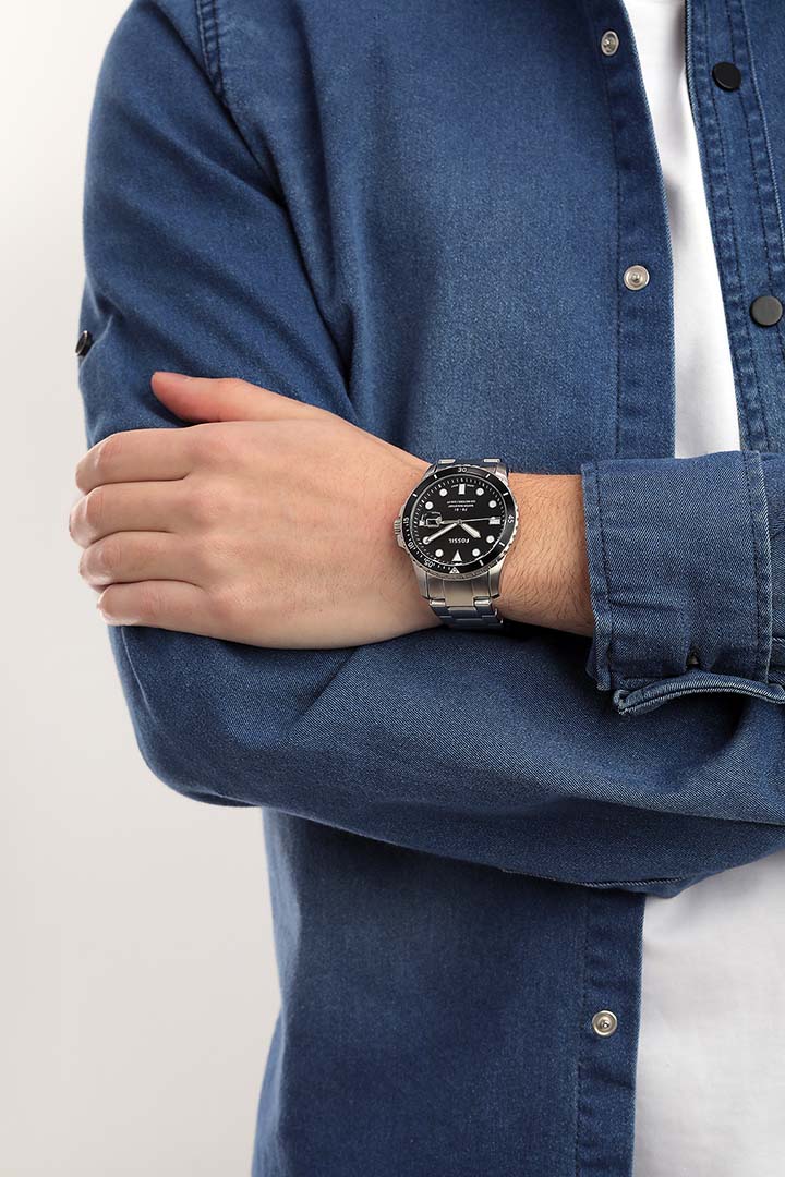 Fossil FB-01 Three-Hand Date Men's Watch