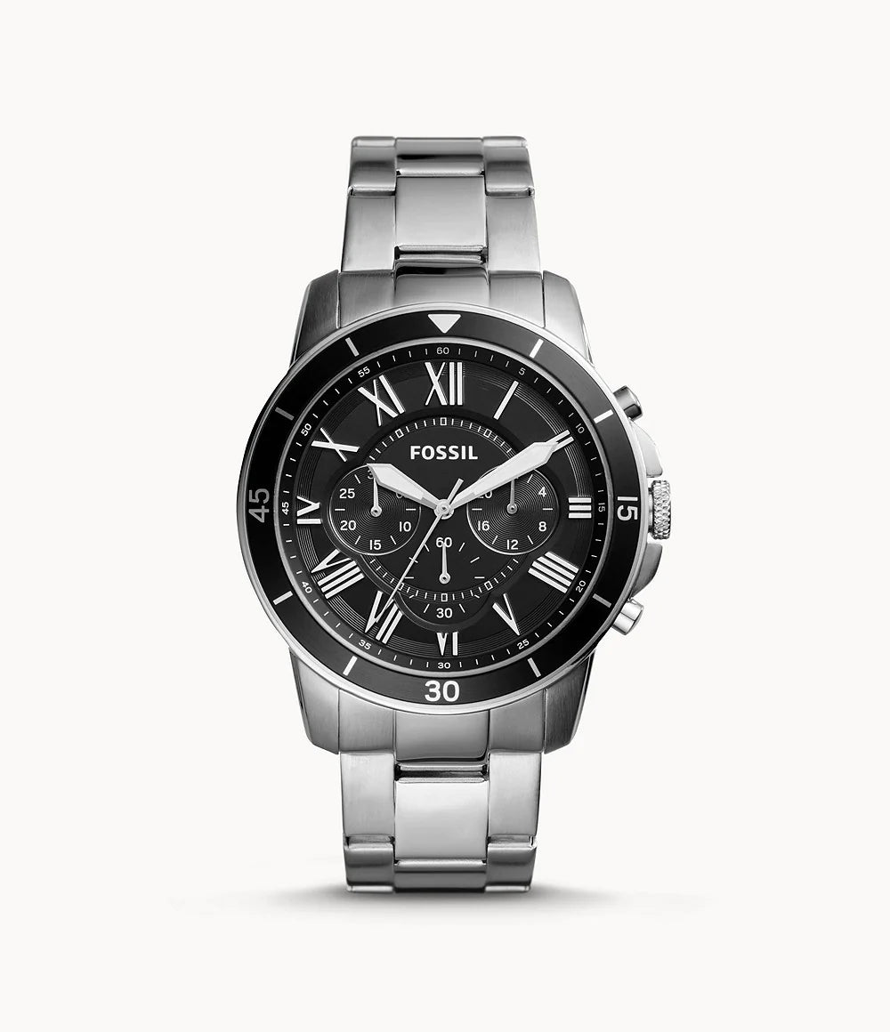 Fossil Grant Chronograph Stainless Steel Men’s Watch