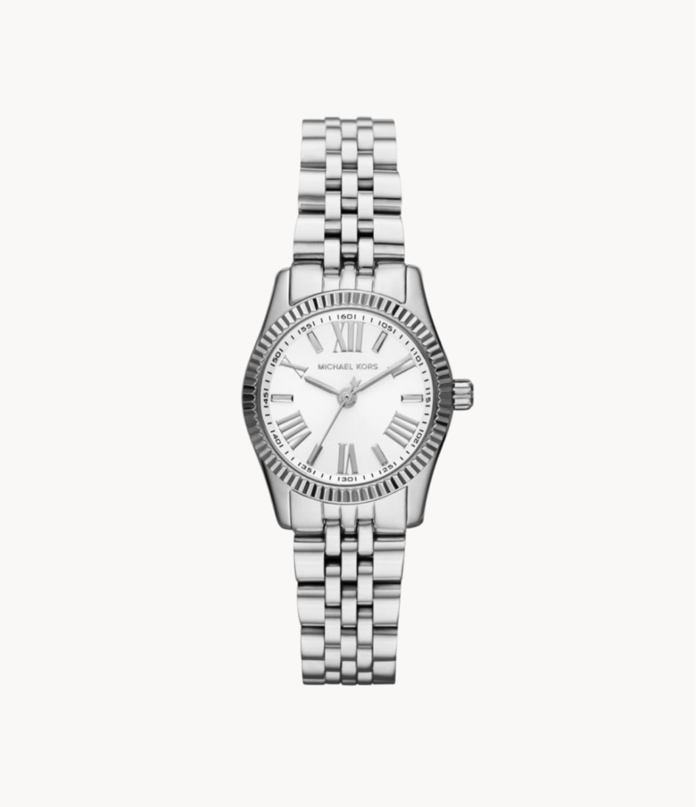 Michael Kors Mini Lexington Silver Watch