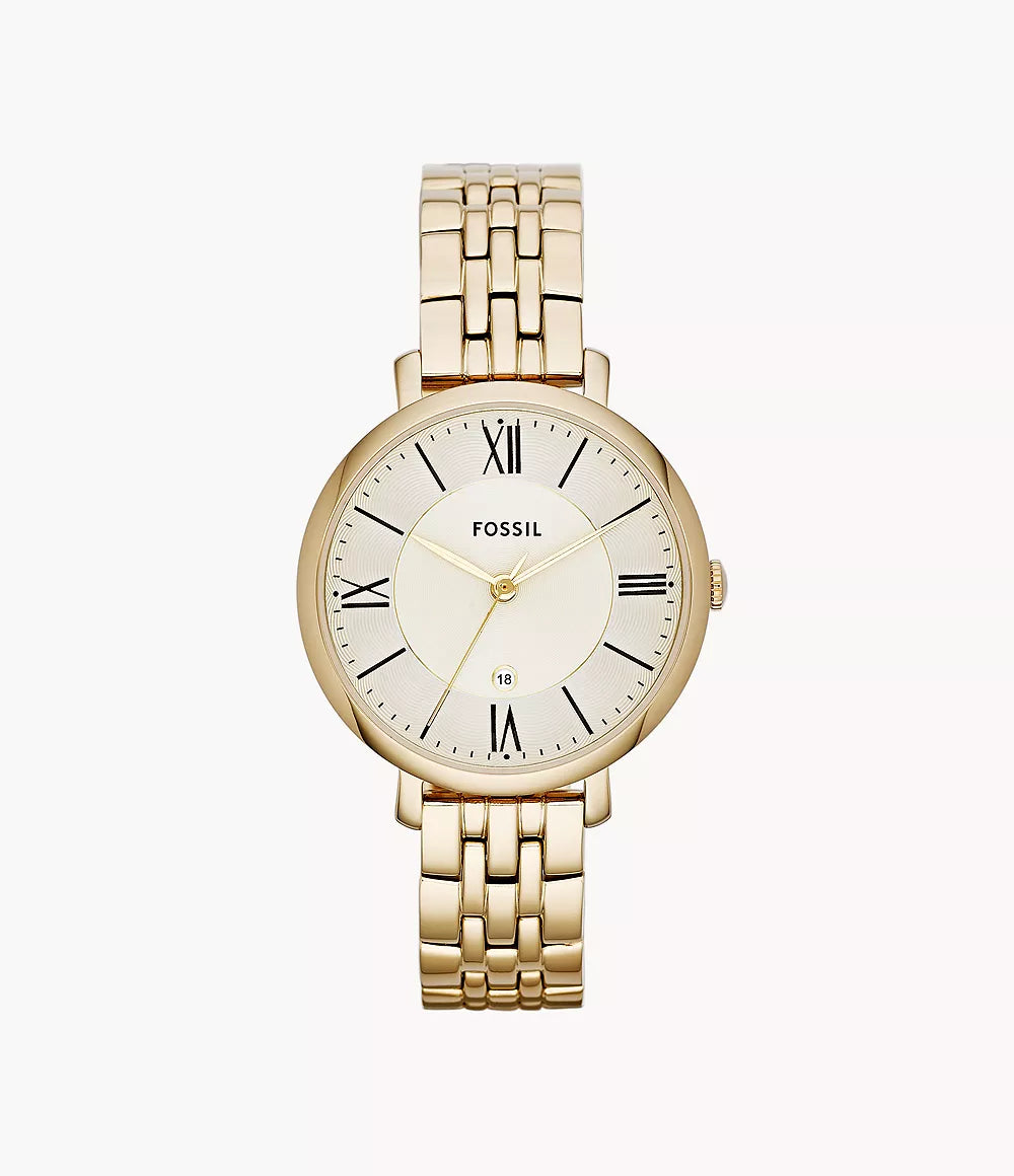 Fossil Jacqueline Gold-Tone Stainless Steel Watch