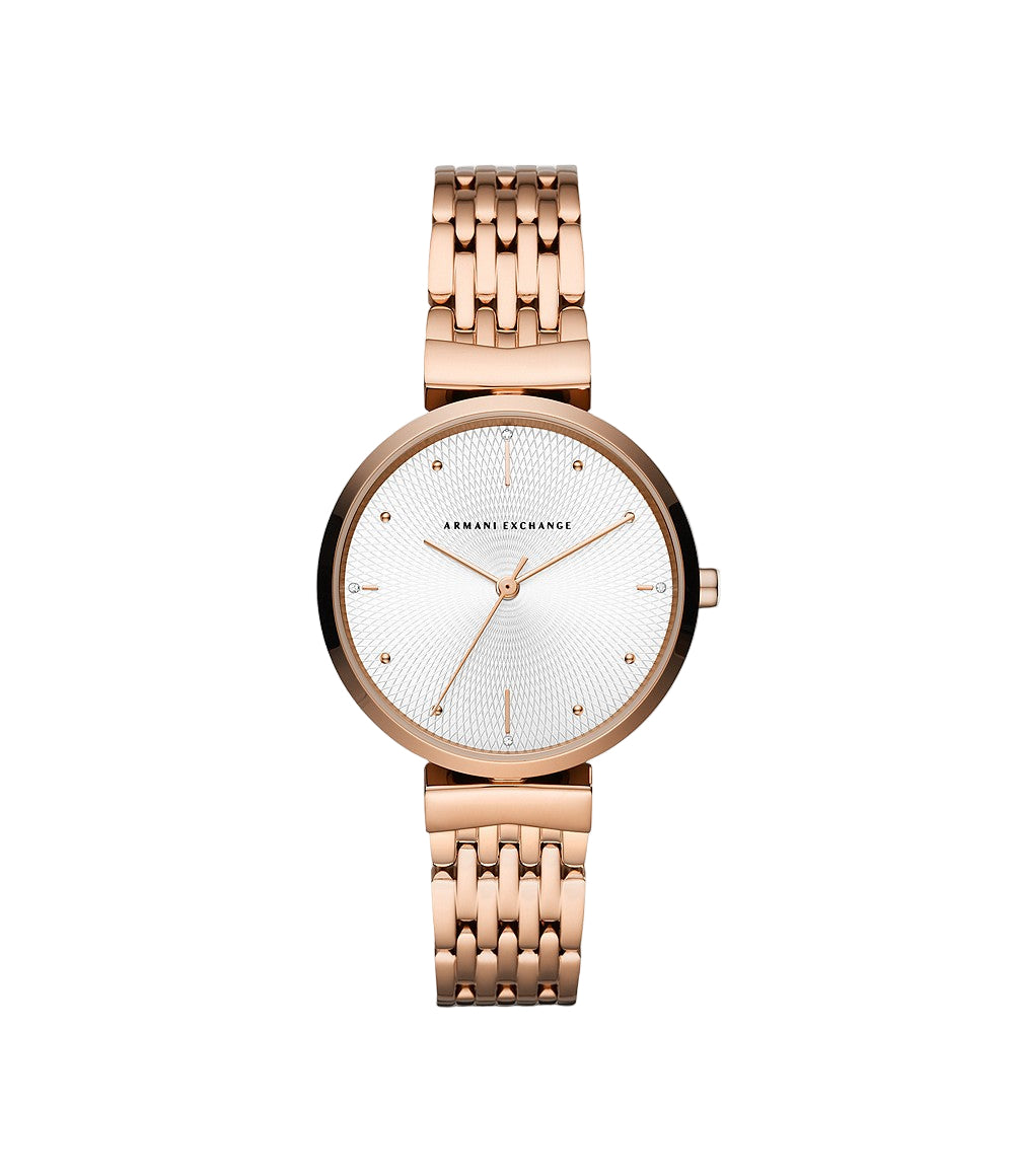 Armani Exchange Lola Rose Gold Ladies Watch