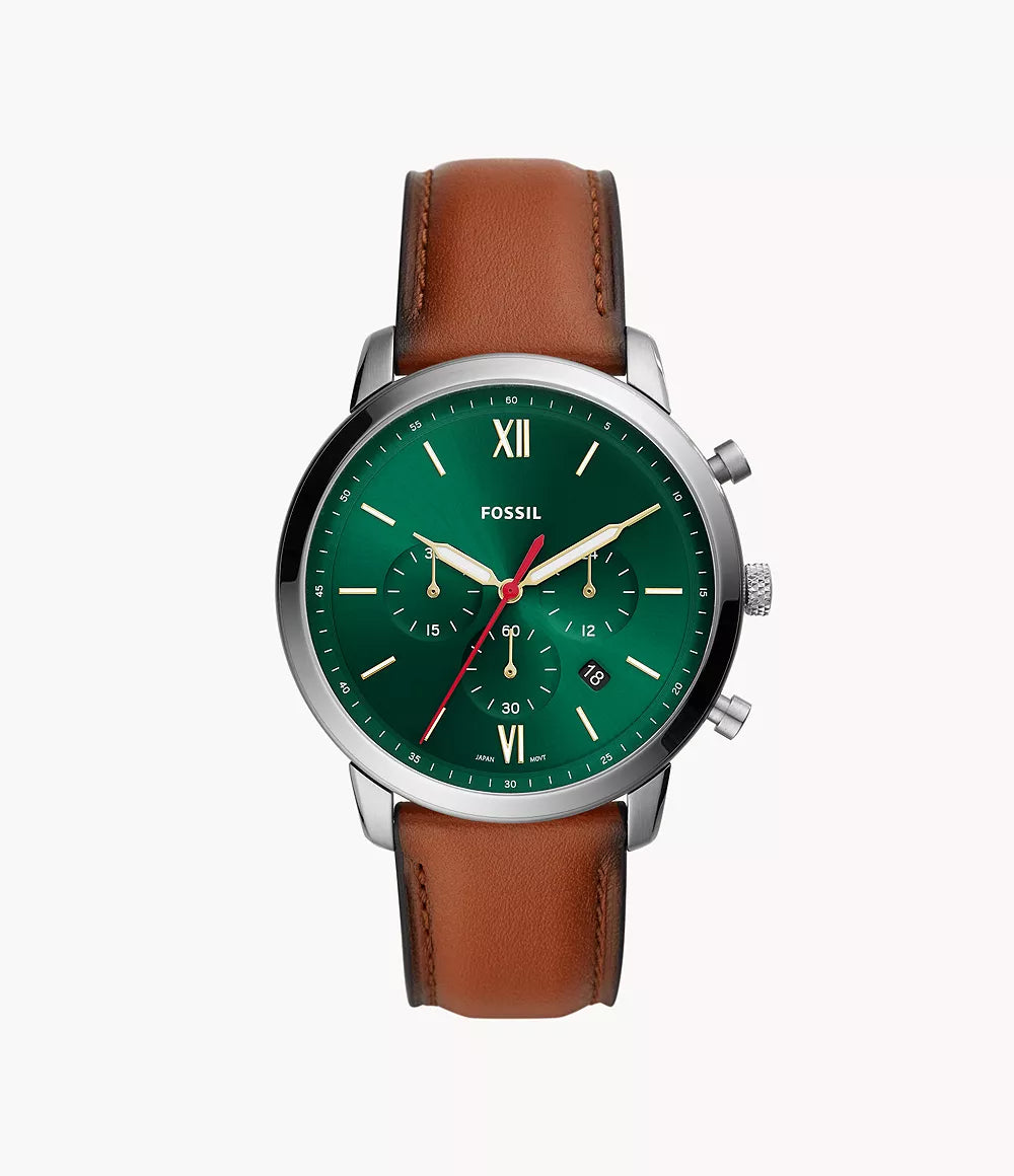 Fossil Neutra Chronograph Leather Watch
