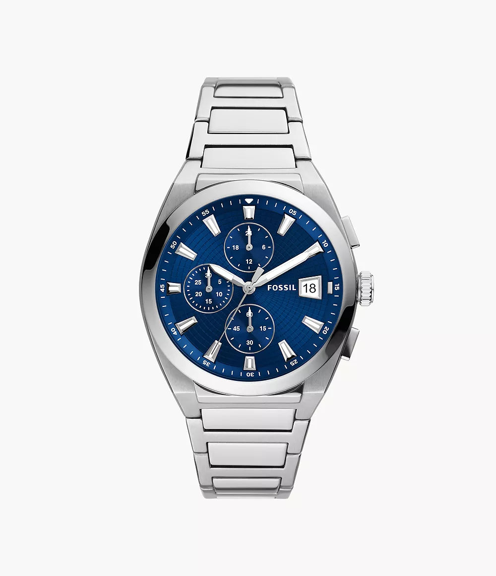 Fossil Everett Chronograph Stainless Steel Men’s Watch