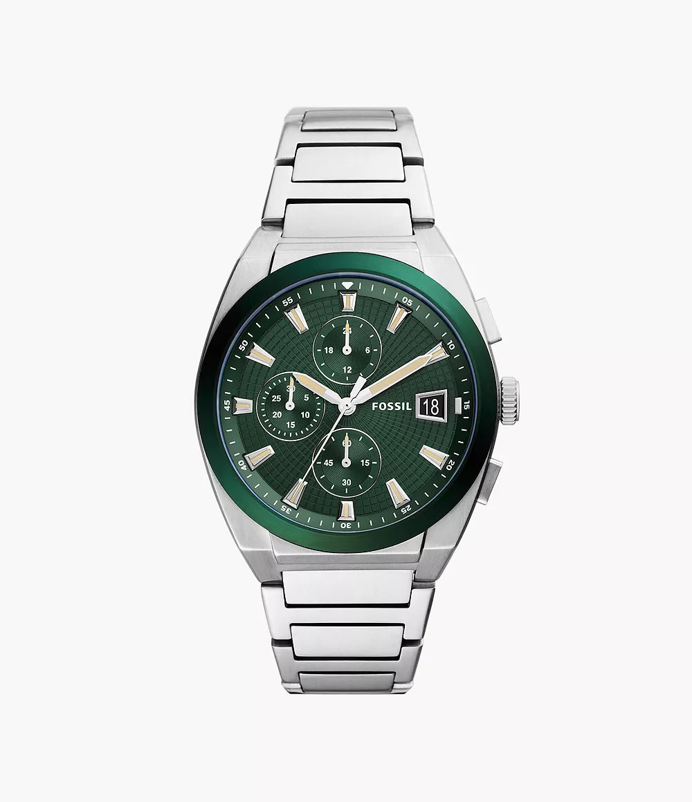 Fossil Everett Chronograph Stainless Steel Men’s Watch