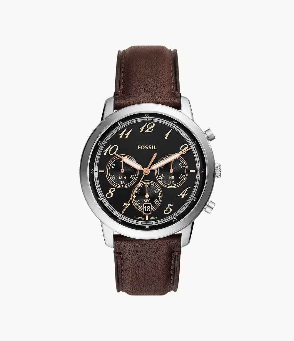 Fossil Neutra Chronograph Brown Leather Watch