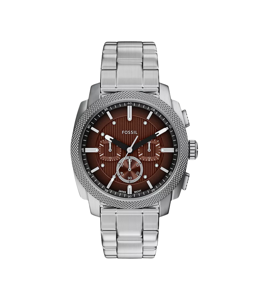 Fossil Machine Chronograph Stainless Steel Watch