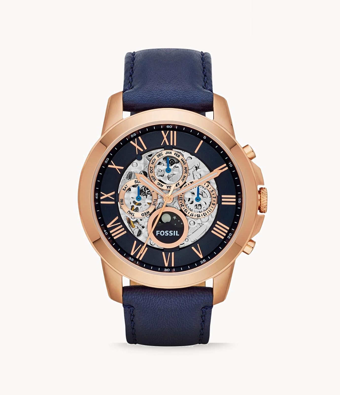 Fossil Grant Sport Skeleton Dial Men’s Watch
