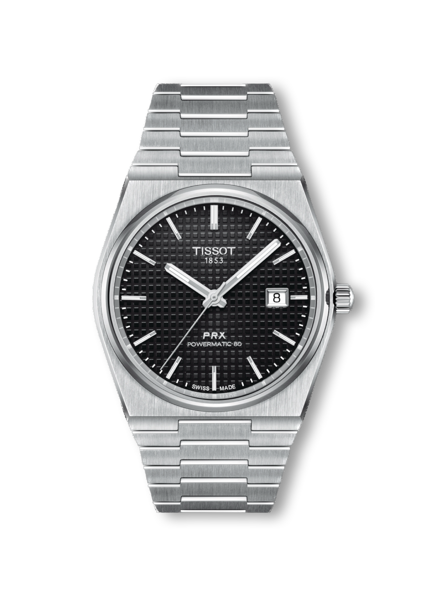 Tissot Prx Powermatic 80 Black Dial