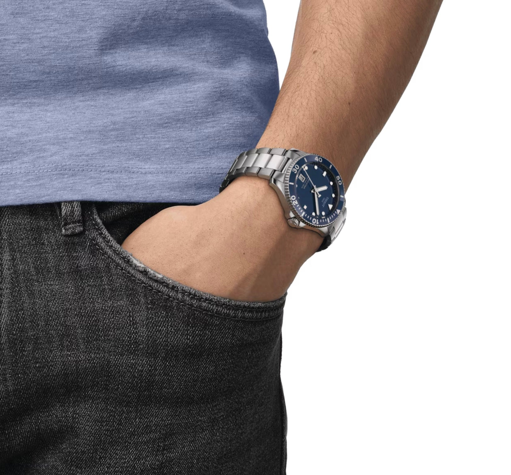 Tissot Seastar 1000 40Mm Blue Dial