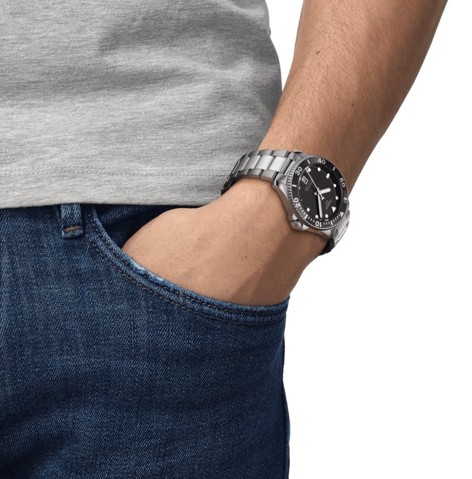 Tissot Seastar 1000 40Mm Black Dial