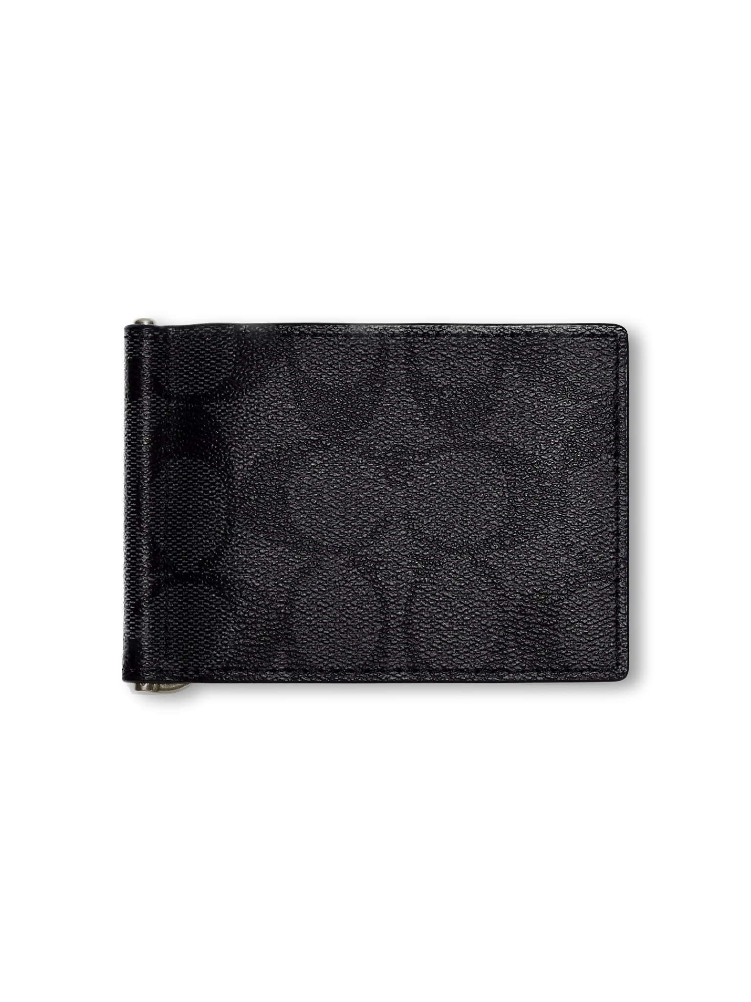 Slim Money Clip Billfold Wallet In Signature Canvas